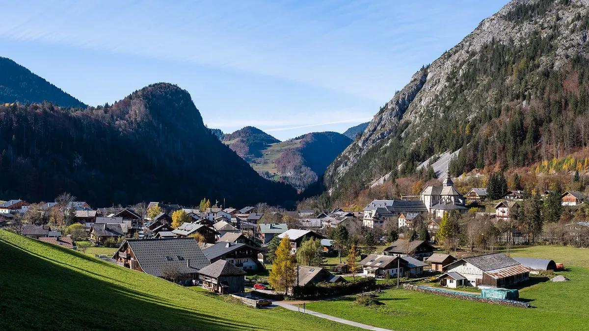Abondance — vue de la commune