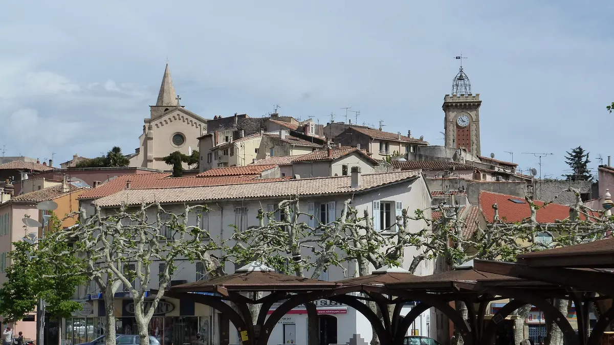 Aubagne — vue de la commune