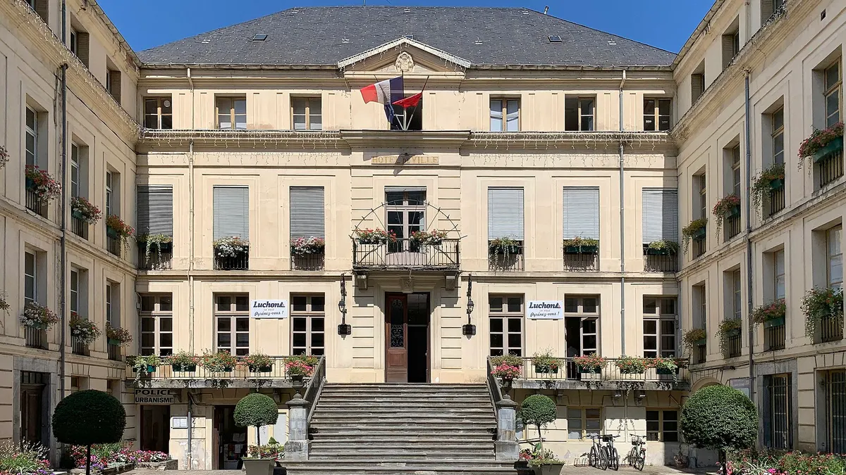 Bagnères-de-Luchon — vue de la commune