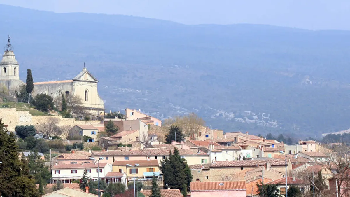 Bédoin — vue de la commune