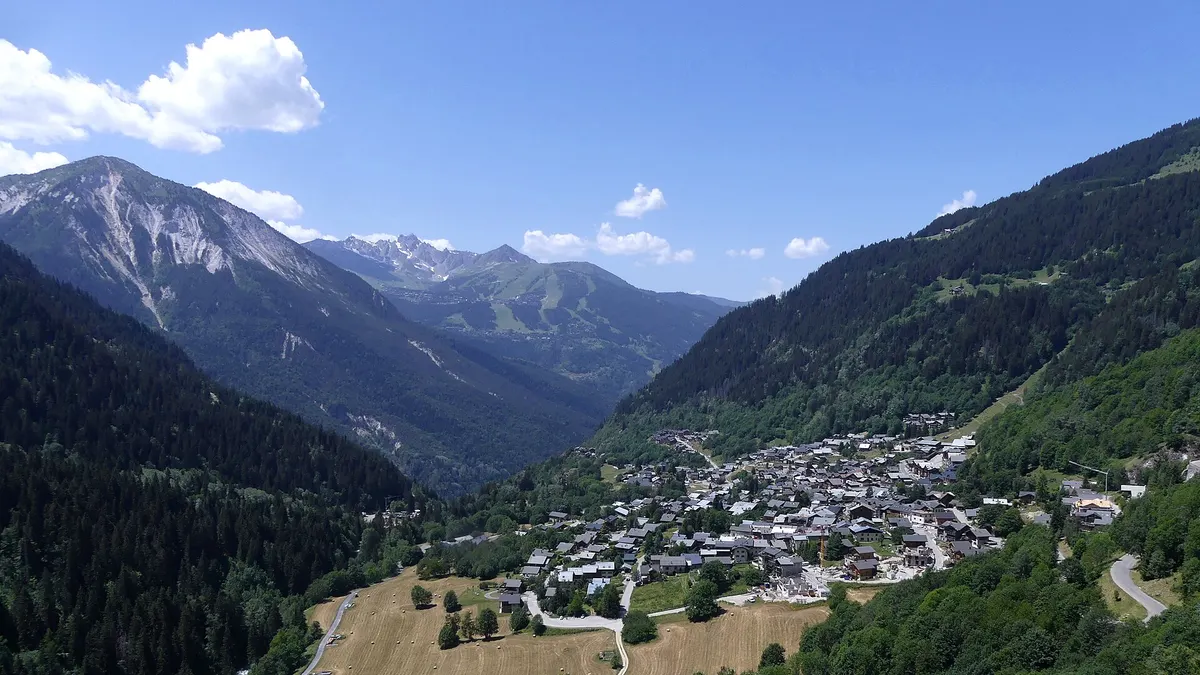 Champagny-en-Vanoise — vue de la commune