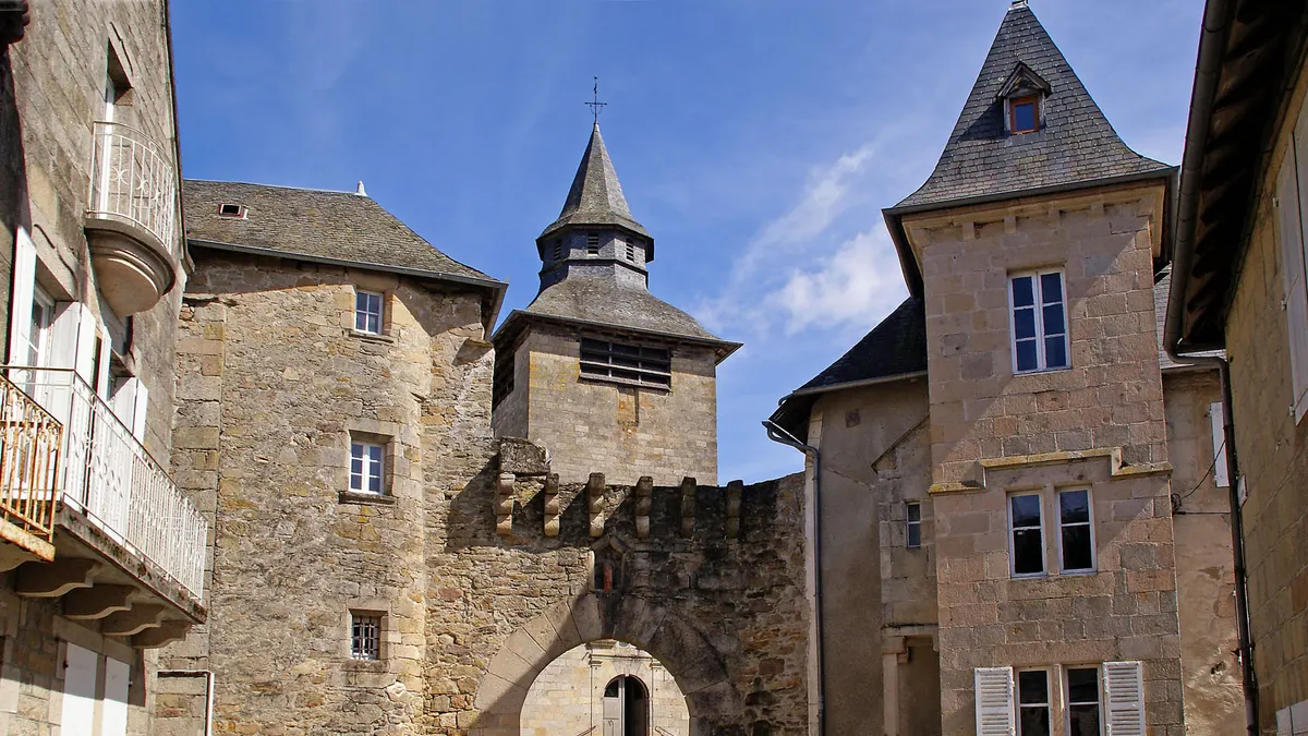 Correze — vue de la commune