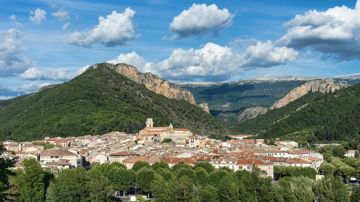 Digne-les-Bains — vue de la commune