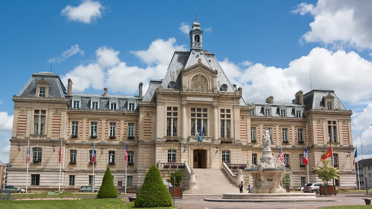 Évreux — vue de la commune