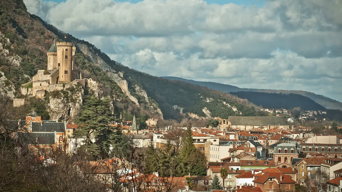 Foix — vue de la commune