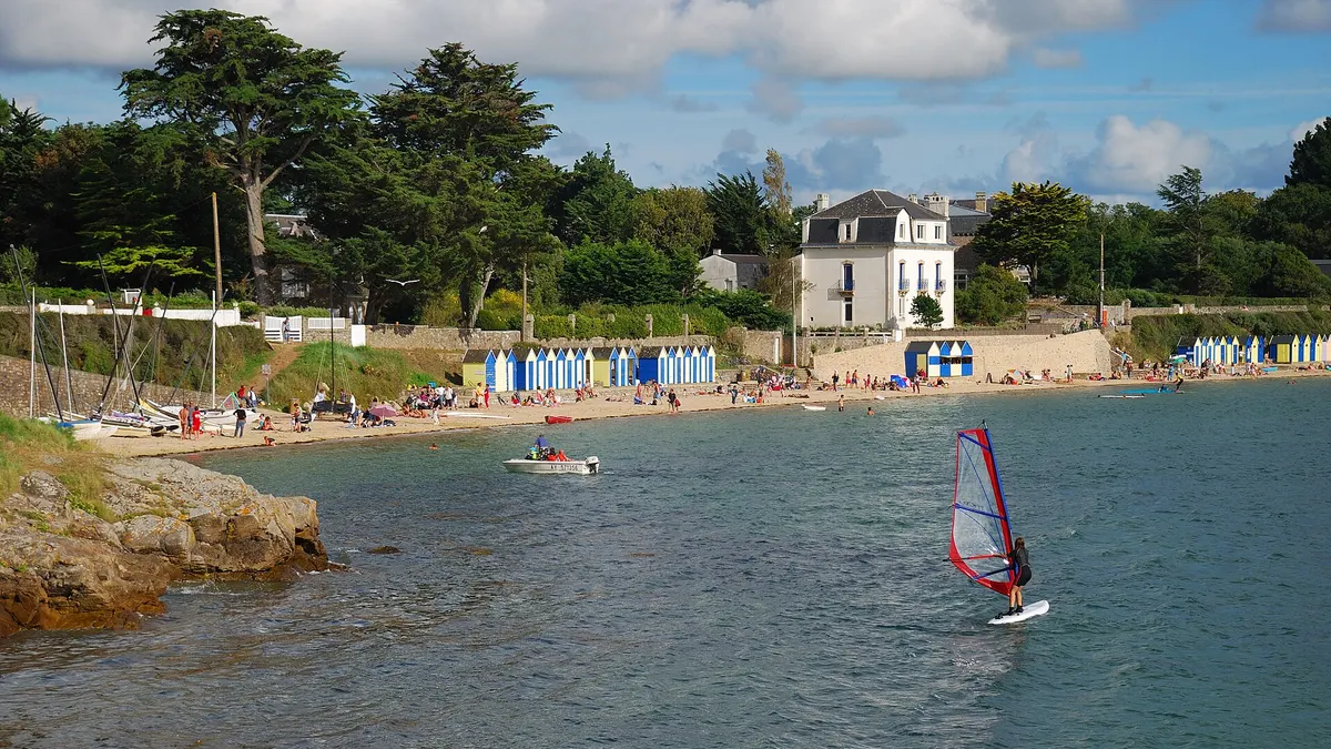 Île-aux-Moines — vue de la commune