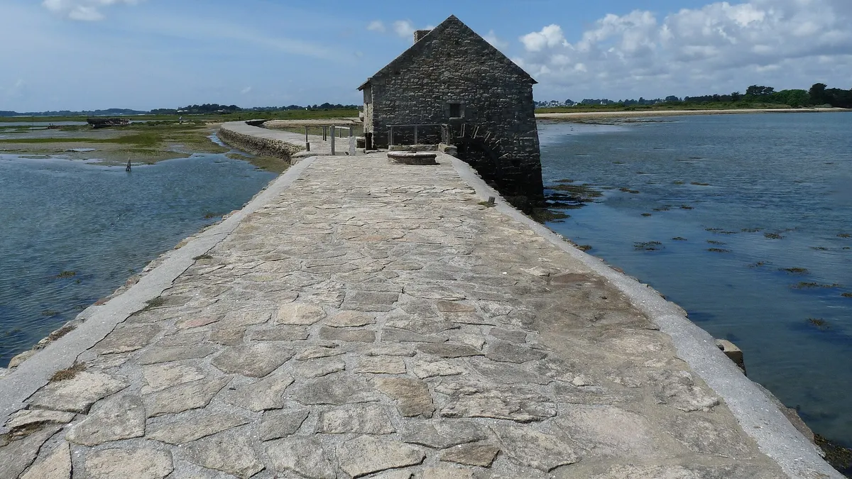 Île-d'Arz — vue de la commune