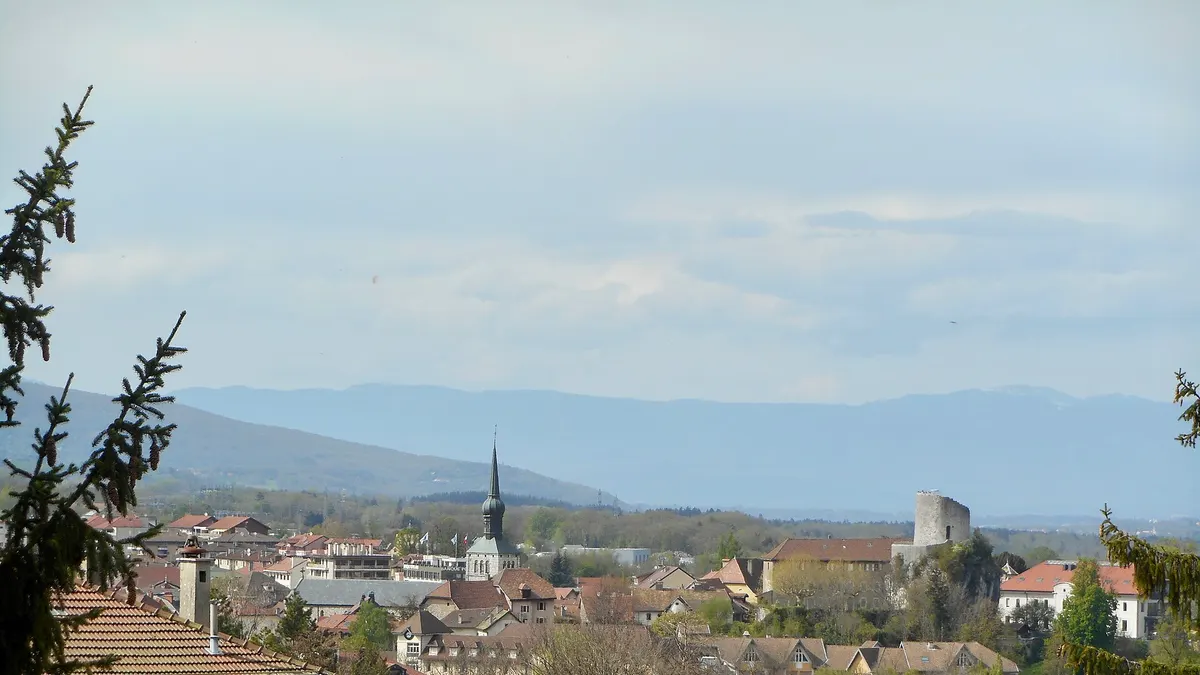 La Roche-sur-Foron — vue de la commune