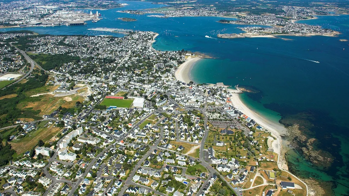 Larmor-Plage — vue de la commune