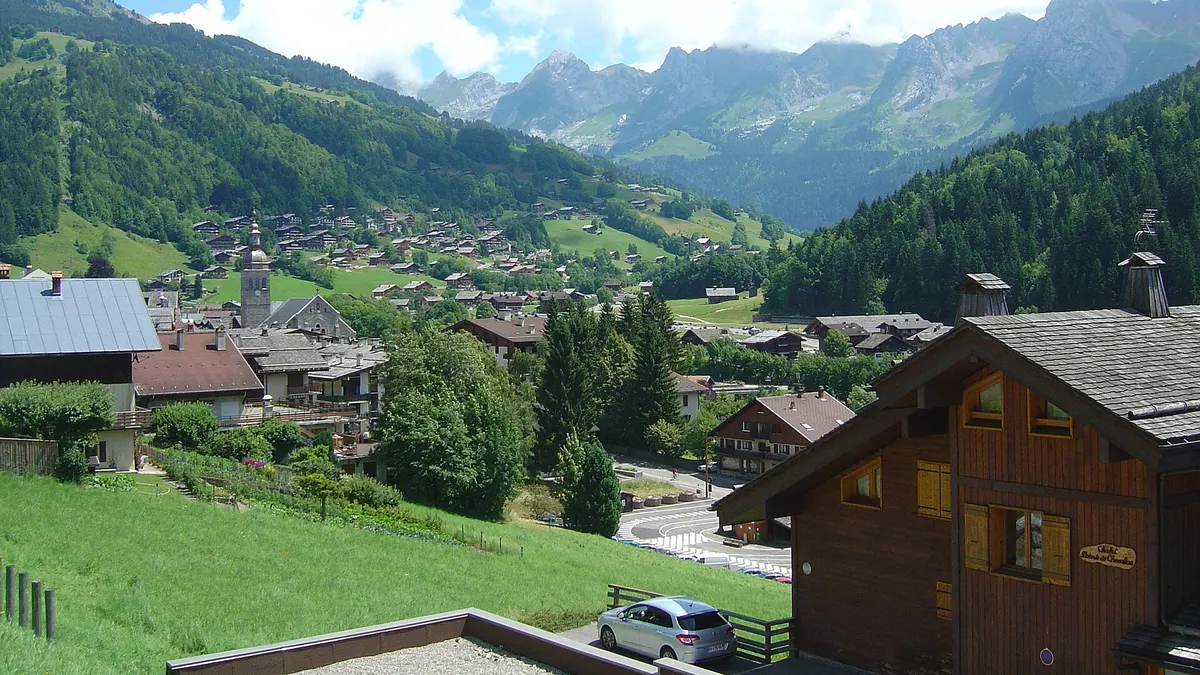 Le Grand-Bornand — vue de la commune