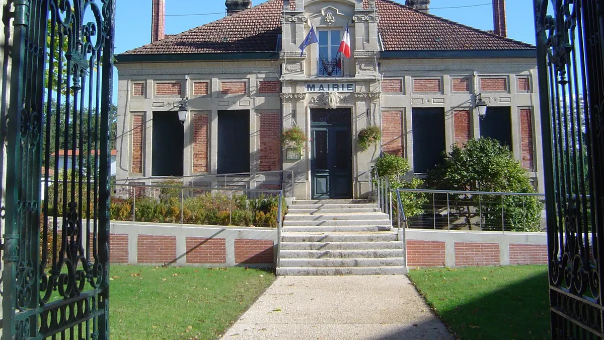Linxe — vue de la commune