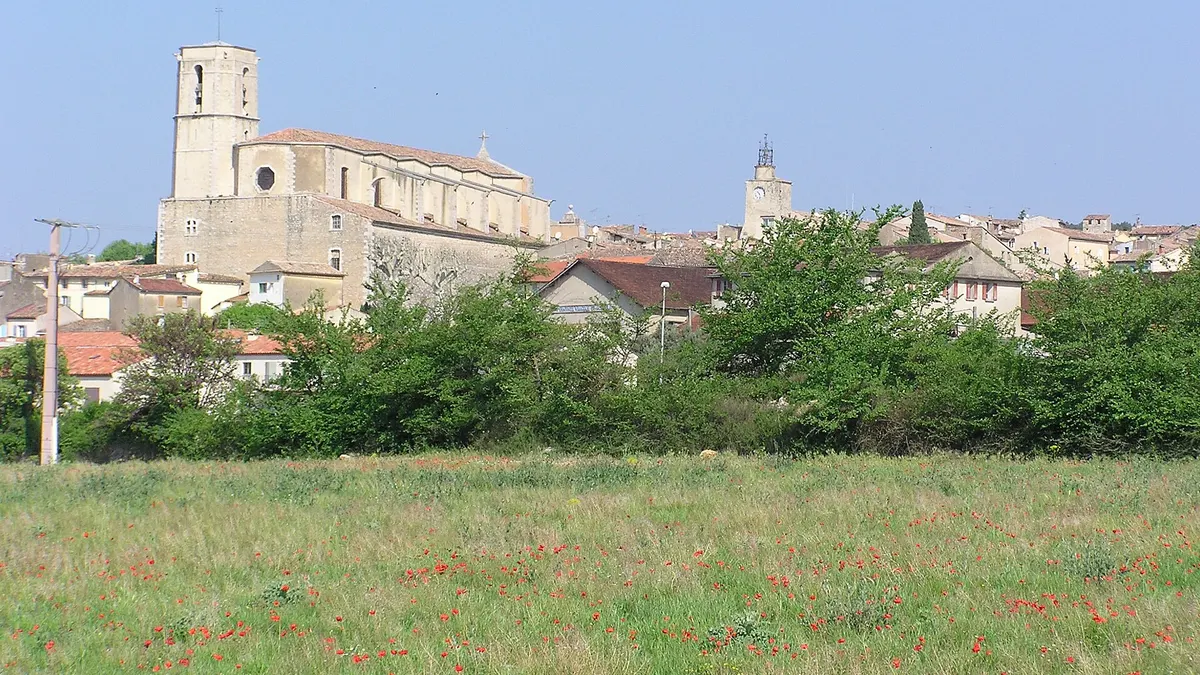 Lorgues — vue de la commune