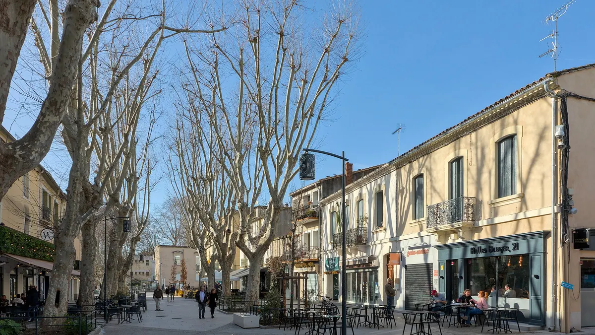 Lunel — vue de la commune