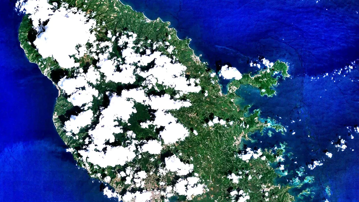Martinique — vue de la commune