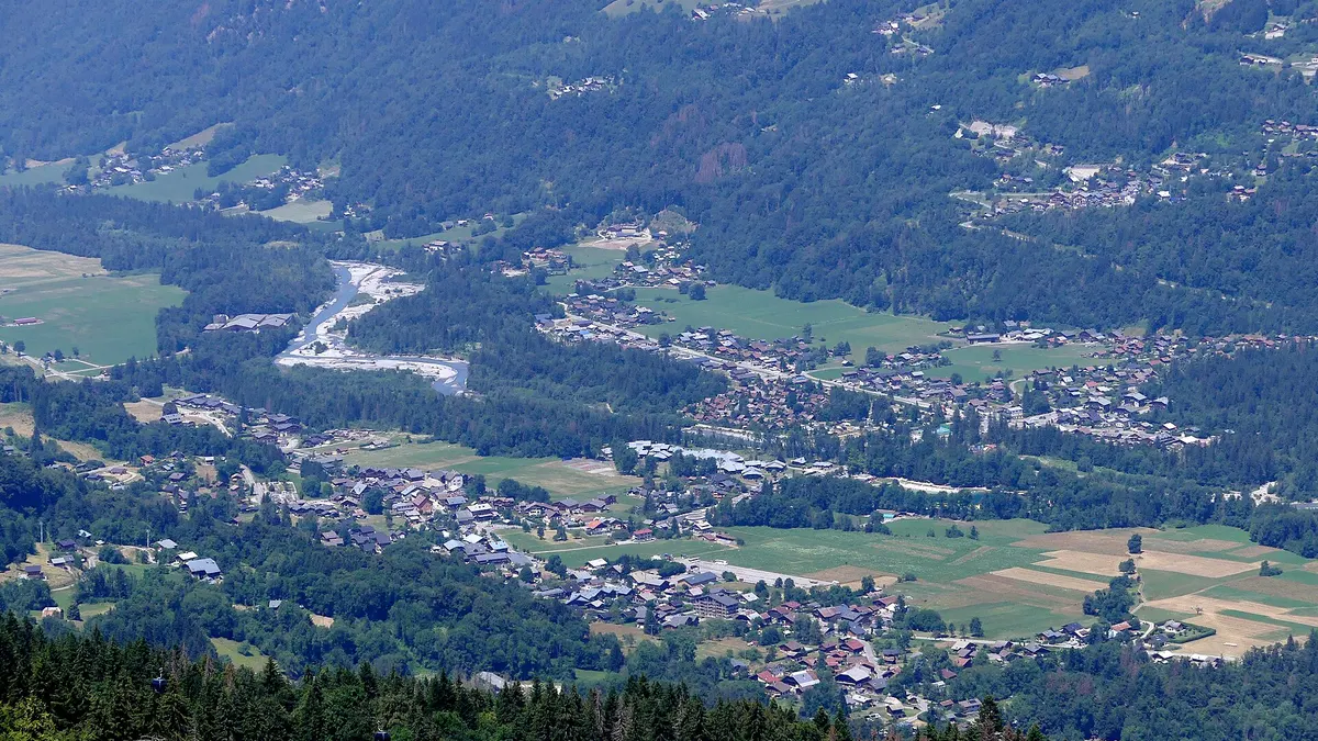 Morillon — vue de la commune