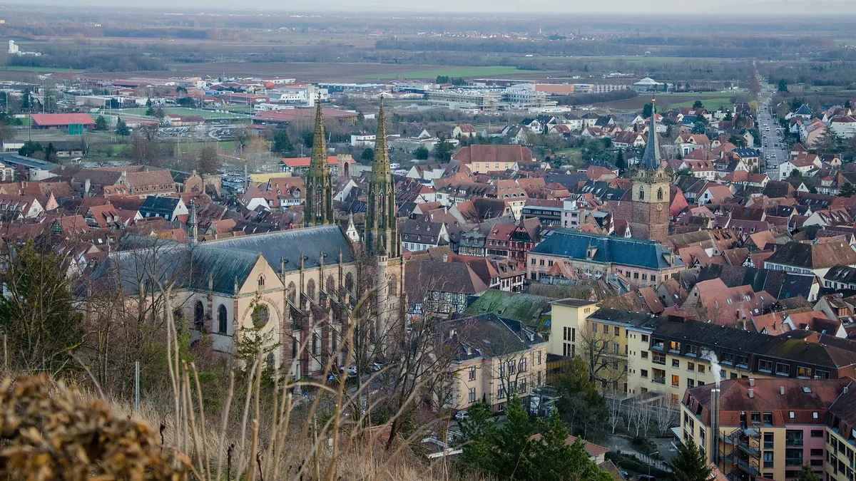 Obernai — vue de la commune