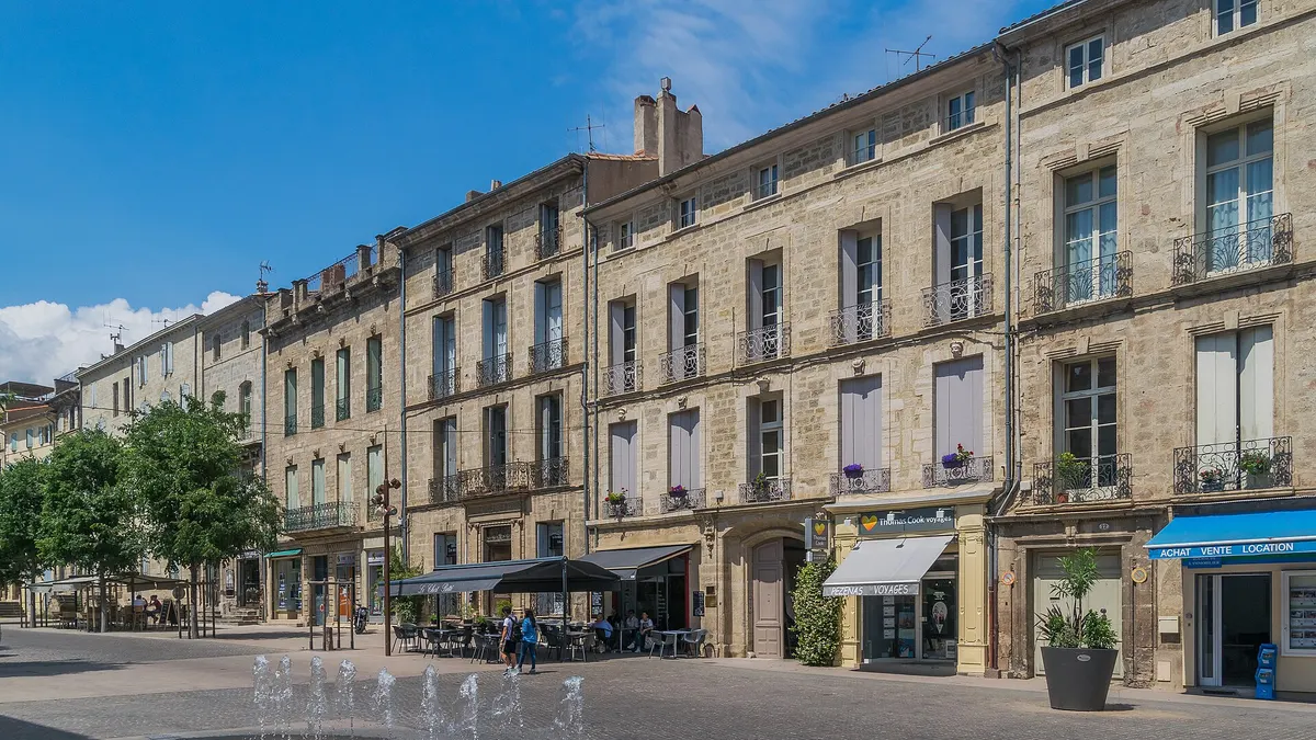 Pézenas — vue de la commune