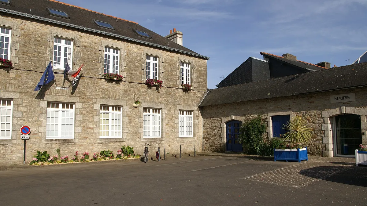 Ploemeur — vue de la commune