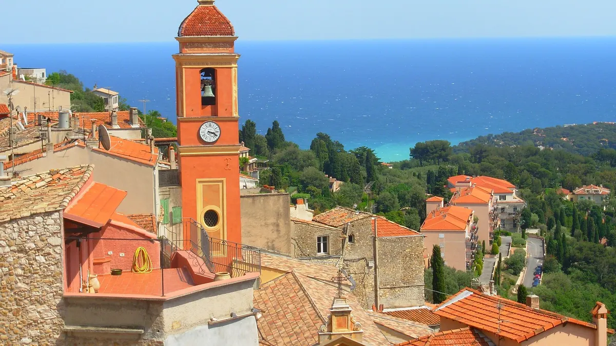 Roquebrune-Cap-Martin — vue de la commune