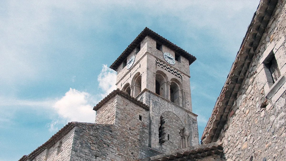 Ruoms — vue de la commune