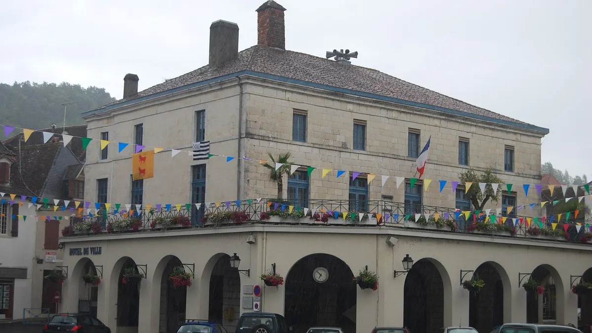 Salies-de-Béarn — vue de la commune
